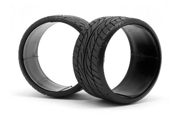 Lp35 T-Drift Tire Dunlop Le Mans Lm703 (2Pcs) in de groep SPEELGOED, KINDER- & BABYPRODUCTEN / Op afstand bestuurbaar / Reserveonderdelen & Extra accessoires / HPI / Banden / Onroad bij TP E-commerce Nordic AB (A03175)