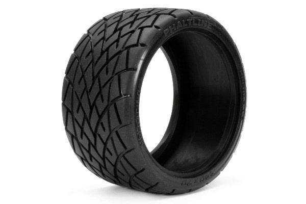 Phaltline Tyres (140X70Mm/2Pcs) in de groep SPEELGOED, KINDER- & BABYPRODUCTEN / Op afstand bestuurbaar / Reserveonderdelen & Extra accessoires / HPI / Banden / Offroad bij TP E-commerce Nordic AB (A03230)