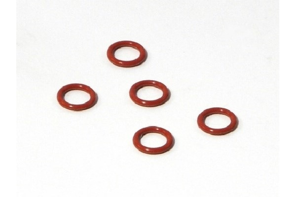 Silicone O Ring Ss-045 4.5 X 6.6Mm (Red)(5Pcs) in de groep SPEELGOED, KINDER- & BABYPRODUCTEN / Op afstand bestuurbaar / Reserveonderdelen & Extra accessoires / HPI / Reserveonderdelen & Tuning / Schokdempers bij TP E-commerce Nordic AB (A03372)