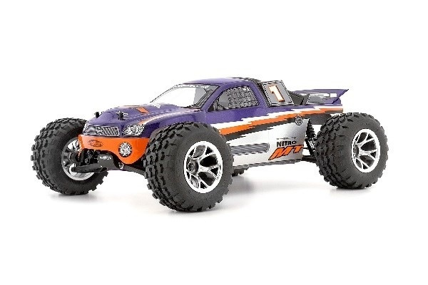 Nitro Mt-1 Truck Body in de groep SPEELGOED, KINDER- & BABYPRODUCTEN / Op afstand bestuurbaar / Reserveonderdelen & Extra accessoires / HPI / Carrosserieën & Accessoires / Offroad-carrosserieën (Transparant) bij TP E-commerce Nordic AB (A03416)