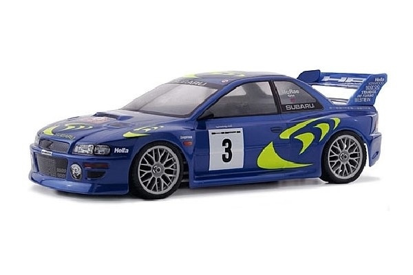 Subaru Impreza Wrc \'98 Body (190Mm) in de groep SPEELGOED, KINDER- & BABYPRODUCTEN / Op afstand bestuurbaar / Reserveonderdelen & Extra accessoires / HPI / Carrosserieën & Accessoires / Onroad-carrosserieën (Transparant) bij TP E-commerce Nordic AB (A03448)