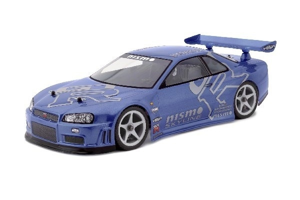 Nissan Skyline R34 Gt-R Body (190Mm) in de groep SPEELGOED, KINDER- & BABYPRODUCTEN / Op afstand bestuurbaar / Reserveonderdelen & Extra accessoires / HPI / Carrosserieën & Accessoires / Onroad-carrosserieën (Transparant) bij TP E-commerce Nordic AB (A03449)