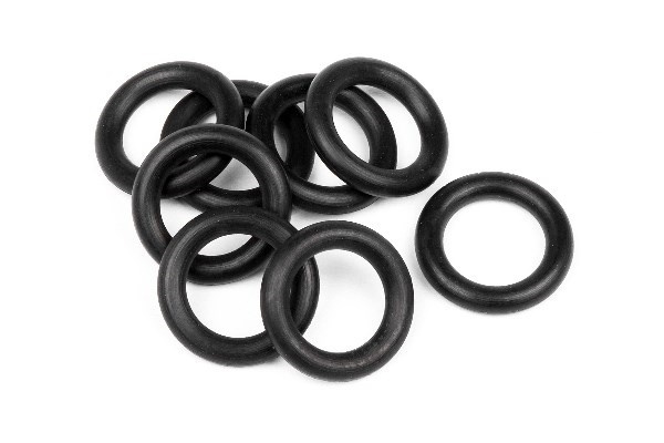 O-Ring 7X11X2.0Mm (Black/8Pcs) in de groep SPEELGOED, KINDER- & BABYPRODUCTEN / Op afstand bestuurbaar / Reserveonderdelen & Extra accessoires / HPI / Reserveonderdelen & Tuning / Schokdempers bij TP E-commerce Nordic AB (A03499)