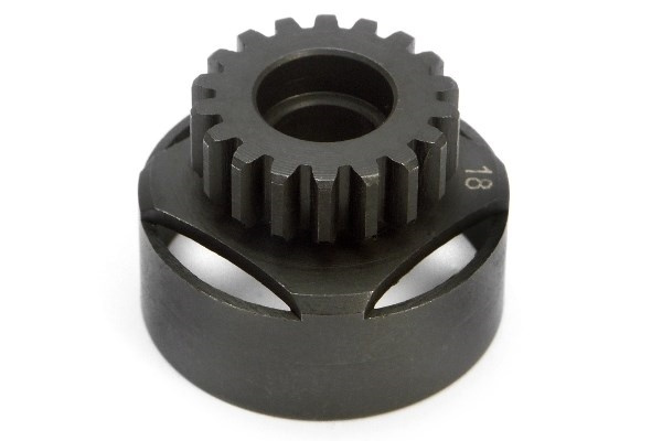 Racing Clutch Bell 18 Tooth (1M) in de groep SPEELGOED, KINDER- & BABYPRODUCTEN / Op afstand bestuurbaar / Reserveonderdelen & Extra accessoires / HPI / Motors / Docks, statieven en houders bij TP E-commerce Nordic AB (A03539)