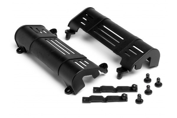 Battery Holder Set in de groep SPEELGOED, KINDER- & BABYPRODUCTEN / Op afstand bestuurbaar / Reserveonderdelen & Extra accessoires / HPI / Reserveonderdelen & Tuning / Chassis onderdelen bij TP E-commerce Nordic AB (A03558)