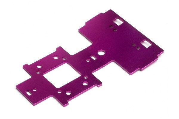 Gear Box Under Plate 2.5Mm (Purple) in de groep SPEELGOED, KINDER- & BABYPRODUCTEN / Op afstand bestuurbaar / Reserveonderdelen & Extra accessoires / HPI / Reserveonderdelen & Tuning / Chassis onderdelen bij TP E-commerce Nordic AB (A03571)