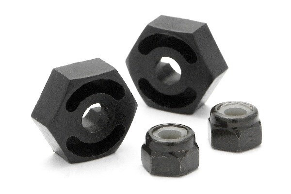 Wheel Adapter (4Pcs Hex/Pin & Nut/Sprint) in de groep SPEELGOED, KINDER- & BABYPRODUCTEN / Op afstand bestuurbaar / Reserveonderdelen & Extra accessoires / HPI / Reserveonderdelen & Tuning / Schokdempers bij TP E-commerce Nordic AB (A03591)