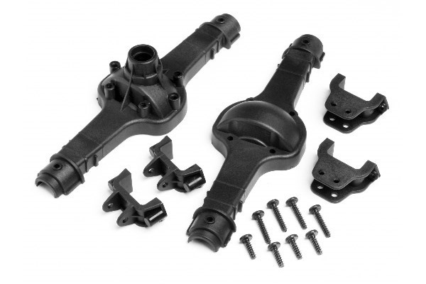 Axle/Differential Case Set (Front/Rear) in de groep SPEELGOED, KINDER- & BABYPRODUCTEN / Op afstand bestuurbaar / Reserveonderdelen & Extra accessoires / HPI / Reserveonderdelen & Tuning / Aandrijvingen bij TP E-commerce Nordic AB (A03650)