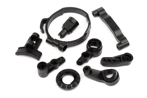 Steering Parts Set in de groep SPEELGOED, KINDER- & BABYPRODUCTEN / Op afstand bestuurbaar / Reserveonderdelen & Extra accessoires / HPI / Reserveonderdelen & Tuning / Schokdempers bij TP E-commerce Nordic AB (A03677)