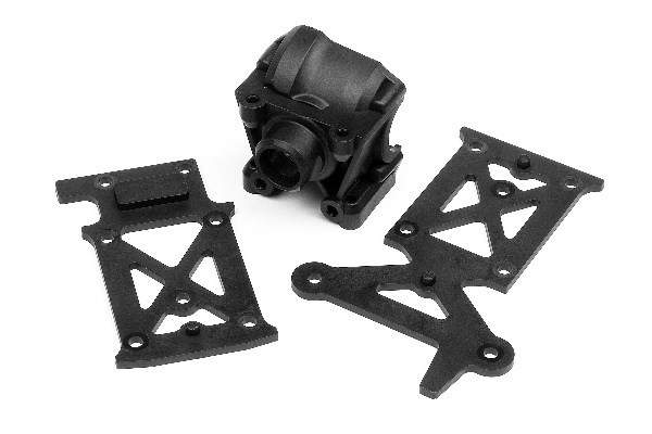 Gear Box B/Chassis Spacer Set in de groep SPEELGOED, KINDER- & BABYPRODUCTEN / Op afstand bestuurbaar / Reserveonderdelen & Extra accessoires / HPI / Reserveonderdelen & Tuning / Chassis onderdelen bij TP E-commerce Nordic AB (A03680)