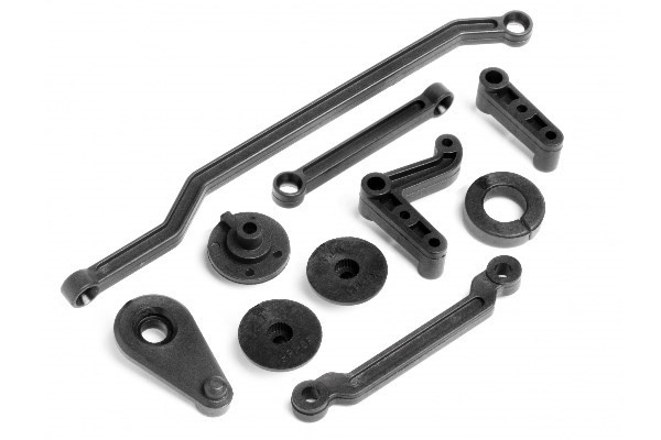 Steering Linkage Set in de groep SPEELGOED, KINDER- & BABYPRODUCTEN / Op afstand bestuurbaar / Reserveonderdelen & Extra accessoires / HPI / Reserveonderdelen & Tuning / Schokdempers bij TP E-commerce Nordic AB (A03740)