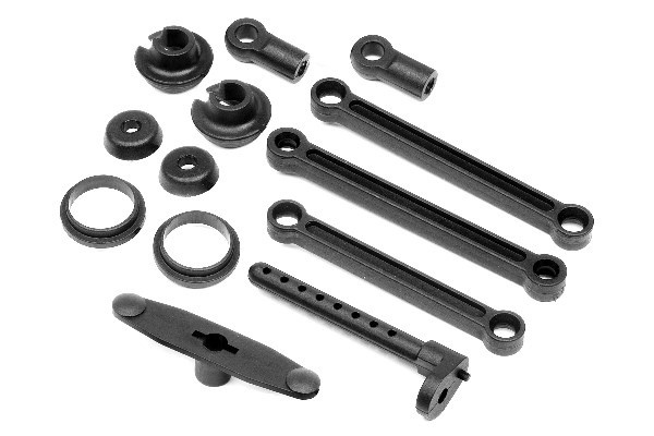 Shock Parts / Rod Parts Set in de groep SPEELGOED, KINDER- & BABYPRODUCTEN / Op afstand bestuurbaar / Reserveonderdelen & Extra accessoires / HPI / Reserveonderdelen & Tuning / Schokdempers bij TP E-commerce Nordic AB (A03764)