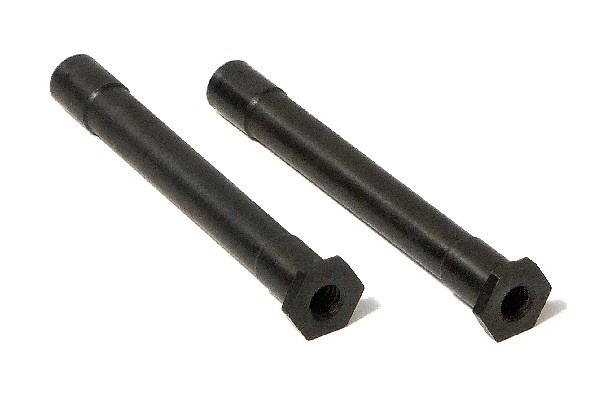 Steering Crank Post 6 X 49Mm (Black/2Pcs) in de groep SPEELGOED, KINDER- & BABYPRODUCTEN / Op afstand bestuurbaar / Reserveonderdelen & Extra accessoires / HPI / Reserveonderdelen & Tuning / Schokdempers bij TP E-commerce Nordic AB (A03817)