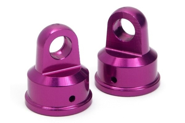 Shock Cap (Purple/2Pcs) in de groep SPEELGOED, KINDER- & BABYPRODUCTEN / Op afstand bestuurbaar / Reserveonderdelen & Extra accessoires / HPI / Reserveonderdelen & Tuning / Schokdempers bij TP E-commerce Nordic AB (A03838)