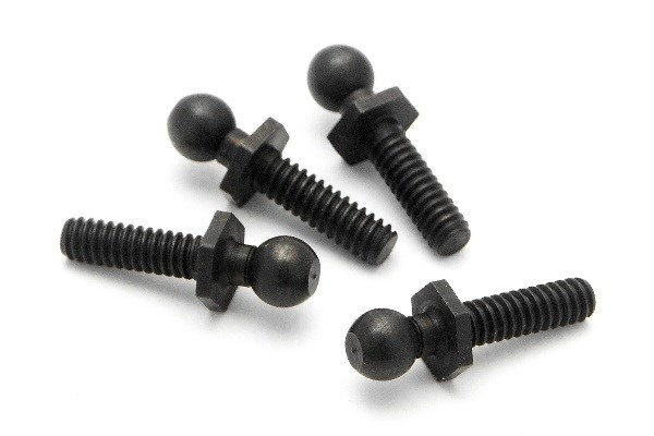 Ball 4.3X20Mm (4-40/Black/4Pcs) in de groep SPEELGOED, KINDER- & BABYPRODUCTEN / Op afstand bestuurbaar / Reserveonderdelen & Extra accessoires / HPI / Reserveonderdelen & Tuning / Schokdempers bij TP E-commerce Nordic AB (A03842)