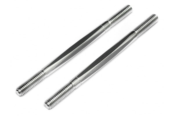 Turnbuckle 6X92Mm (Aluminium/2Pcs) in de groep SPEELGOED, KINDER- & BABYPRODUCTEN / Op afstand bestuurbaar / Reserveonderdelen & Extra accessoires / HPI / Standaard onderdelen & Tuning / Trekstangen bij TP E-commerce Nordic AB (A03896)