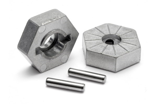 Wielnaaf binnenzeskant 17Mm (Zilver) in de groep SPEELGOED, KINDER- & BABYPRODUCTEN / Op afstand bestuurbaar / Reserveonderdelen & Extra accessoires / HPI / Reserveonderdelen & Tuning / Aandrijvingen bij TP E-commerce Nordic AB (A03955)
