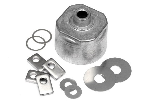 Alloy Diff Case in de groep SPEELGOED, KINDER- & BABYPRODUCTEN / Op afstand bestuurbaar / Reserveonderdelen & Extra accessoires / HPI / Reserveonderdelen & Tuning / Aandrijvingen bij TP E-commerce Nordic AB (A03963)