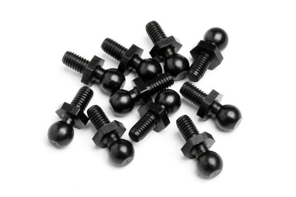 Ball Stud 4.8X12Mm (10Pcs) in de groep SPEELGOED, KINDER- & BABYPRODUCTEN / Op afstand bestuurbaar / Reserveonderdelen & Extra accessoires / HPI / Schroeven/Beugels / lagerringen bij TP E-commerce Nordic AB (A04002)