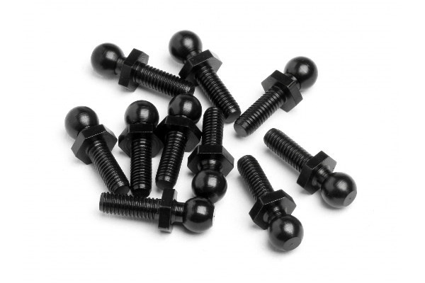 Ball Stud 4.8X15Mm (10Pcs) in de groep SPEELGOED, KINDER- & BABYPRODUCTEN / Op afstand bestuurbaar / Reserveonderdelen & Extra accessoires / HPI / Schroeven/Beugels / lagerringen bij TP E-commerce Nordic AB (A04003)