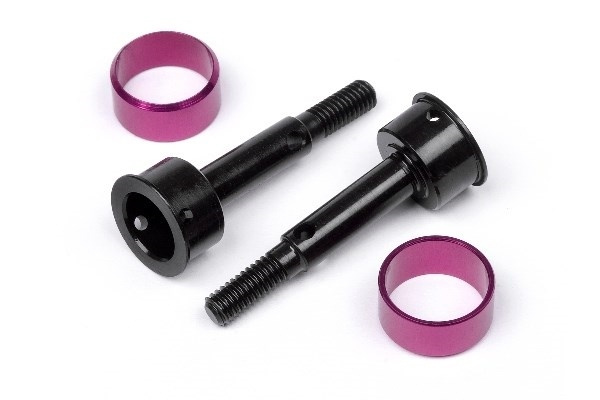 Rear Universal Axle 12.5X31Mm (W/ Retainers/2Pcs) in de groep SPEELGOED, KINDER- & BABYPRODUCTEN / Op afstand bestuurbaar / Reserveonderdelen & Extra accessoires / HPI / Reserveonderdelen & Tuning / Aandrijvingen bij TP E-commerce Nordic AB (A04036)