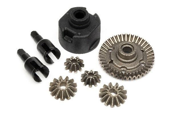 Gear Differential Set (39T) in de groep SPEELGOED, KINDER- & BABYPRODUCTEN / Op afstand bestuurbaar / Reserveonderdelen & Extra accessoires / HPI / Reserveonderdelen & Tuning / Aandrijvingen bij TP E-commerce Nordic AB (A04160)