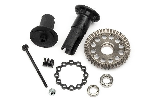 Ball Differential Set (39T) in de groep SPEELGOED, KINDER- & BABYPRODUCTEN / Op afstand bestuurbaar / Reserveonderdelen & Extra accessoires / HPI / Reserveonderdelen & Tuning / Aandrijvingen bij TP E-commerce Nordic AB (A04161)