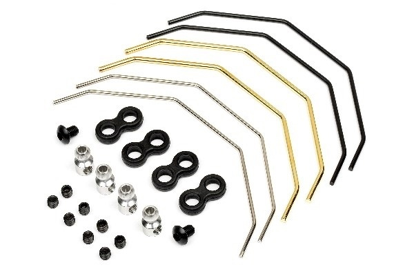 Sway Bar Set (Front/Rear/Cup Racer) in de groep SPEELGOED, KINDER- & BABYPRODUCTEN / Op afstand bestuurbaar / Reserveonderdelen & Extra accessoires / HPI / Reserveonderdelen & Tuning / Schokdempers bij TP E-commerce Nordic AB (A04164)