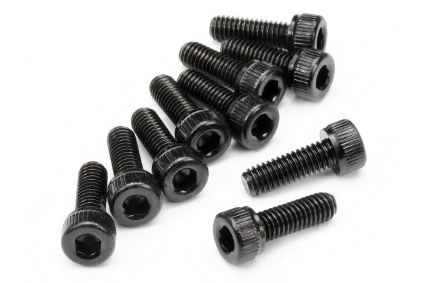 Cap Head Screw M4X12Mm (10Pcs) in de groep SPEELGOED, KINDER- & BABYPRODUCTEN / Op afstand bestuurbaar / Reserveonderdelen & Extra accessoires / HPI / Schroeven/Beugels / Schroeven bij TP E-commerce Nordic AB (A04225)