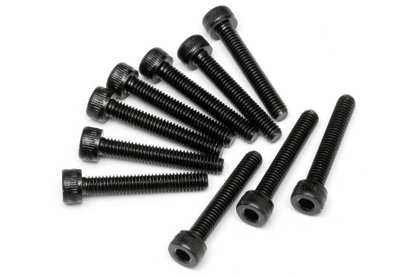 Cap Head Screw M4X25Mm (10Pcs) in de groep SPEELGOED, KINDER- & BABYPRODUCTEN / Op afstand bestuurbaar / Reserveonderdelen & Extra accessoires / HPI / Schroeven/Beugels / Schroeven bij TP E-commerce Nordic AB (A04226)