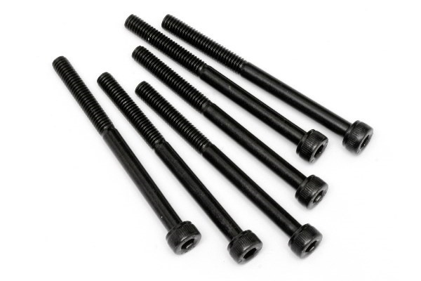 Cap Head Screw M4X50Mm (6Pcs) in de groep SPEELGOED, KINDER- & BABYPRODUCTEN / Op afstand bestuurbaar / Reserveonderdelen & Extra accessoires / HPI / Schroeven/Beugels / Schroeven bij TP E-commerce Nordic AB (A04229)