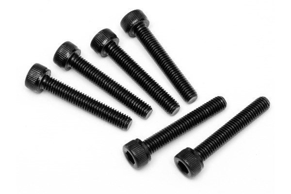 Cap Head Screw M5X30Mm (6Pcs) in de groep SPEELGOED, KINDER- & BABYPRODUCTEN / Op afstand bestuurbaar / Reserveonderdelen & Extra accessoires / HPI / Schroeven/Beugels / Schroeven bij TP E-commerce Nordic AB (A04244)