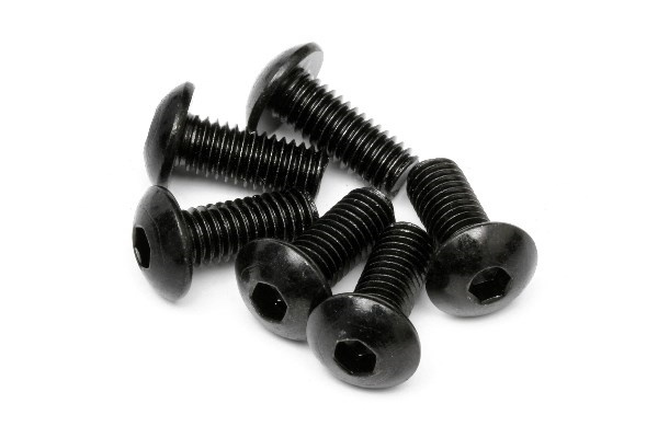 Button Head Screw M5X12Mm (Hex Socket/6Pcs) in de groep SPEELGOED, KINDER- & BABYPRODUCTEN / Op afstand bestuurbaar / Reserveonderdelen & Extra accessoires / HPI / Schroeven/Beugels / Schroeven bij TP E-commerce Nordic AB (A04250)