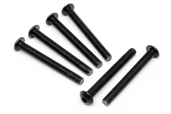 Button Head Screw M5X45Mm (Hex Socket/6Pcs) in de groep SPEELGOED, KINDER- & BABYPRODUCTEN / Op afstand bestuurbaar / Reserveonderdelen & Extra accessoires / HPI / Schroeven/Beugels / Schroeven bij TP E-commerce Nordic AB (A04255)