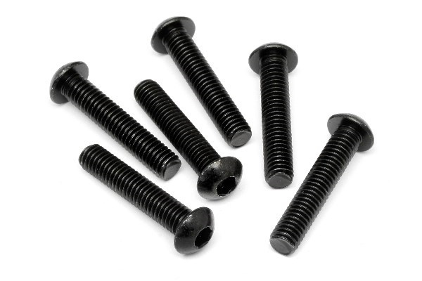 Button Head Screw M6X30Mm in de groep SPEELGOED, KINDER- & BABYPRODUCTEN / Op afstand bestuurbaar / Reserveonderdelen & Extra accessoires / HPI / Schroeven/Beugels / Schroeven bij TP E-commerce Nordic AB (A04258)