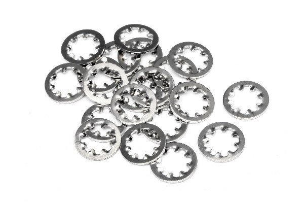 Locking Washer M4 (20Pcs) in de groep SPEELGOED, KINDER- & BABYPRODUCTEN / Op afstand bestuurbaar / Reserveonderdelen & Extra accessoires / HPI / Schroeven/Beugels / Schijven bij TP E-commerce Nordic AB (A04262)