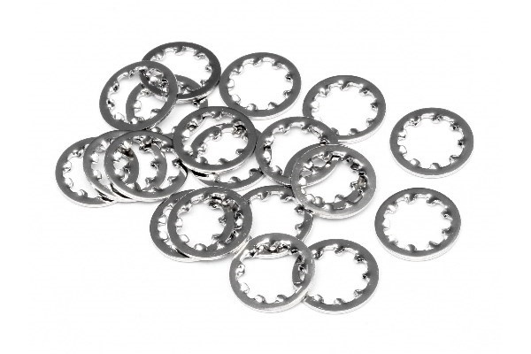 Locking Washer M6 (20Pcs) in de groep SPEELGOED, KINDER- & BABYPRODUCTEN / Op afstand bestuurbaar / Reserveonderdelen & Extra accessoires / HPI / Schroeven/Beugels / Schijven bij TP E-commerce Nordic AB (A04264)