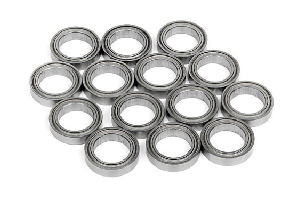 E10 Complete Bearing Set in de groep SPEELGOED, KINDER- & BABYPRODUCTEN / Op afstand bestuurbaar / Reserveonderdelen & Extra accessoires / HPI / Standaard onderdelen & Tuning / lagerringen bij TP E-commerce Nordic AB (A04329)