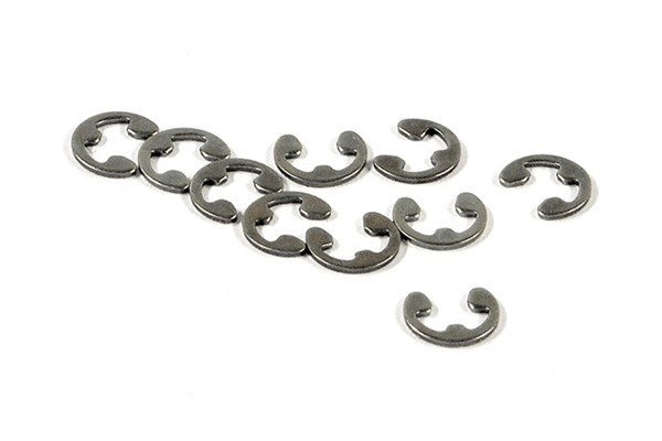 E-Clip E3Mm (10 Pcs) in de groep SPEELGOED, KINDER- & BABYPRODUCTEN / Op afstand bestuurbaar / Reserveonderdelen & Extra accessoires / HPI / Schroeven/Beugels / Borgringen bij TP E-commerce Nordic AB (A04365)