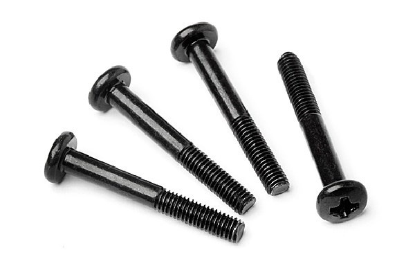 Step Screw M3X23Mm (4Pcs) in de groep SPEELGOED, KINDER- & BABYPRODUCTEN / Op afstand bestuurbaar / Reserveonderdelen & Extra accessoires / HPI / Schroeven/Beugels / Schroeven bij TP E-commerce Nordic AB (A04386)