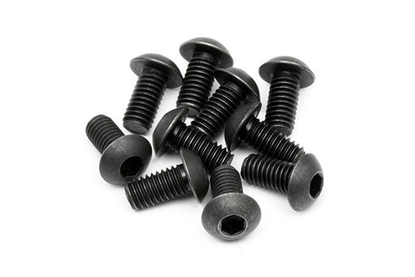 Button Head Hex Socket Screw M3X6Mm in de groep SPEELGOED, KINDER- & BABYPRODUCTEN / Op afstand bestuurbaar / Reserveonderdelen & Extra accessoires / HPI / Schroeven/Beugels / Schroeven bij TP E-commerce Nordic AB (A04395)