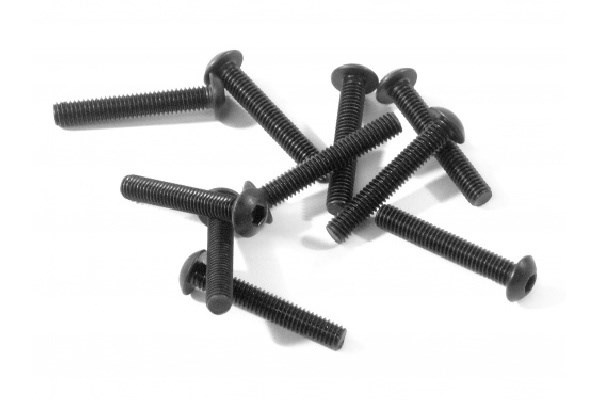 Button Head Screw M3X18Mm (Hex Socket/10 Pcs) in de groep SPEELGOED, KINDER- & BABYPRODUCTEN / Op afstand bestuurbaar / Reserveonderdelen & Extra accessoires / HPI / Schroeven/Beugels / Schroeven bij TP E-commerce Nordic AB (A04399)