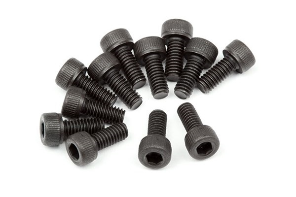 Cap Head Screw M2 6X6Mm (12 Pcs) in de groep SPEELGOED, KINDER- & BABYPRODUCTEN / Op afstand bestuurbaar / Reserveonderdelen & Extra accessoires / HPI / Schroeven/Beugels / Schroeven bij TP E-commerce Nordic AB (A04406)