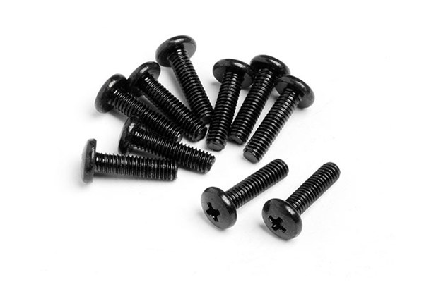 Binder Head Screw M2.6X10Mm (10Pcs) in de groep SPEELGOED, KINDER- & BABYPRODUCTEN / Op afstand bestuurbaar / Reserveonderdelen & Extra accessoires / HPI / Schroeven/Beugels / Schroeven bij TP E-commerce Nordic AB (A04411)