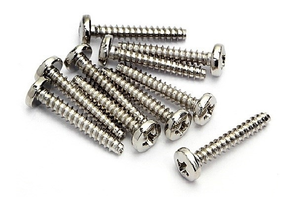 Tp Binder Head Screw M3 X 18Mm (10Pcs) in de groep SPEELGOED, KINDER- & BABYPRODUCTEN / Op afstand bestuurbaar / Reserveonderdelen & Extra accessoires / HPI / Schroeven/Beugels / Schroeven bij TP E-commerce Nordic AB (A04454)