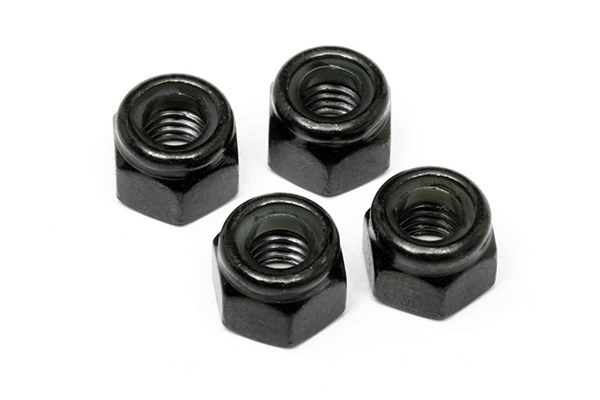 Lock Nut M5 (4Pcs) in de groep SPEELGOED, KINDER- & BABYPRODUCTEN / Op afstand bestuurbaar / Reserveonderdelen & Extra accessoires / HPI / Schroeven/Beugels / Moeren bij TP E-commerce Nordic AB (A04485)