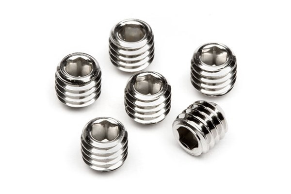 Set Screw M3 X 3Mm (6 Pcs) in de groep SPEELGOED, KINDER- & BABYPRODUCTEN / Op afstand bestuurbaar / Reserveonderdelen & Extra accessoires / HPI / Schroeven/Beugels / Schroeven bij TP E-commerce Nordic AB (A04497)