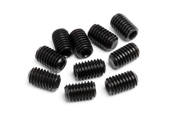 Set Screw M3X5Mm (10Pcs) in de groep SPEELGOED, KINDER- & BABYPRODUCTEN / Op afstand bestuurbaar / Reserveonderdelen & Extra accessoires / HPI / Schroeven/Beugels / Schroeven bij TP E-commerce Nordic AB (A04499)