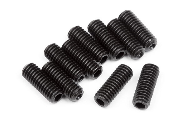 Set Screw M3X8Mm (10Pcs) in de groep SPEELGOED, KINDER- & BABYPRODUCTEN / Op afstand bestuurbaar / Reserveonderdelen & Extra accessoires / HPI / Schroeven/Beugels / Schroeven bij TP E-commerce Nordic AB (A04500)