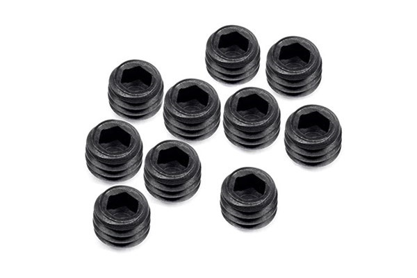 Set Screw M3X2.5Mm (10Pcs) in de groep SPEELGOED, KINDER- & BABYPRODUCTEN / Op afstand bestuurbaar / Reserveonderdelen & Extra accessoires / HPI / Schroeven/Beugels / Schroeven bij TP E-commerce Nordic AB (A04504)